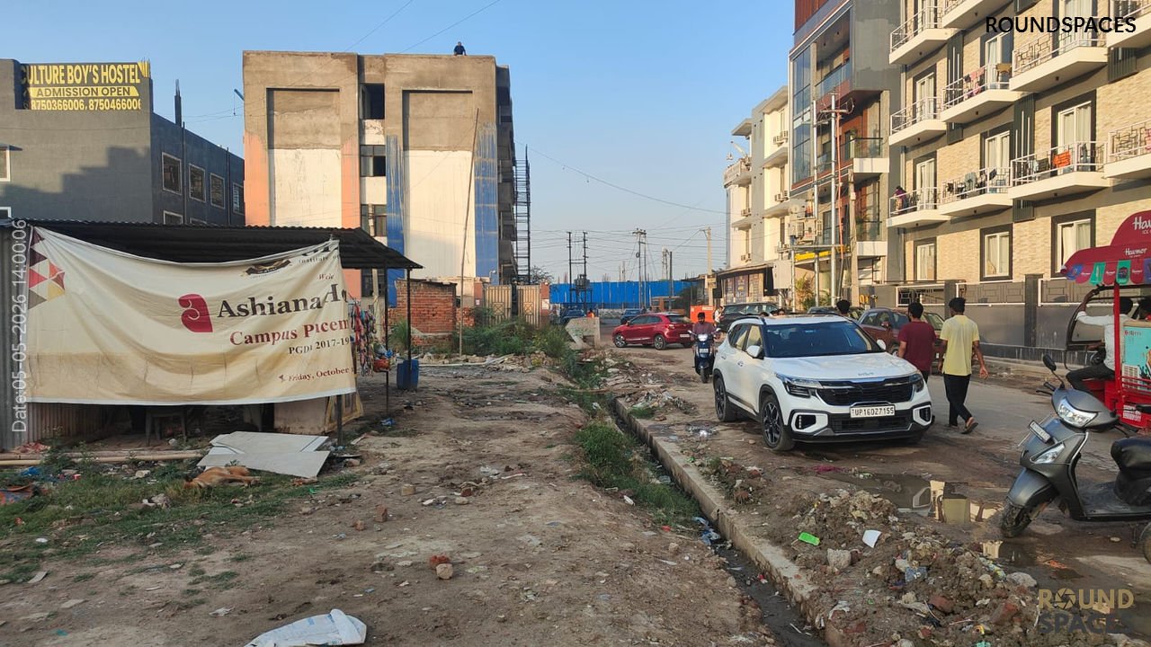 1400 SQM 6% Kisan Quota Plot for Sale – Knowledge Park-3, Greater Noida (PG/Hostel Potential)